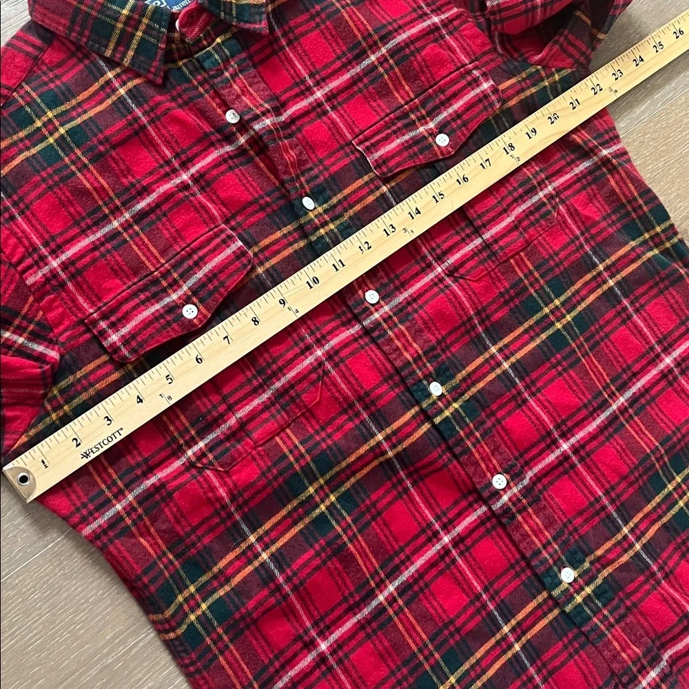 POLO Ralph Lauren Plaid Flannel Button Down size medium